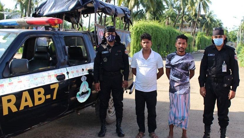 লকডাউনে মৎস্য পরিবহনের নামে দুই কোটি টাকার ইয়াবা পাচারকালে চট্টগ্রামে র‌্যাবের হাতে দুইজন আটক।