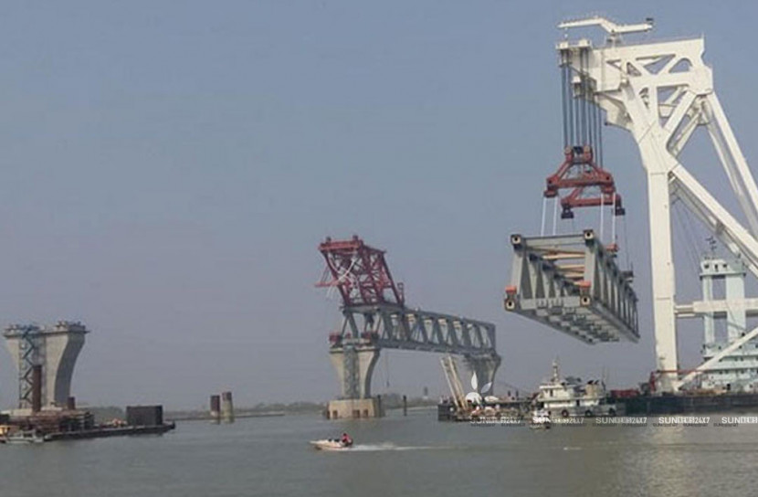 বসলো আরও একটি স্প্যান, দৃশ্যমান ৩৩০০ মিটার