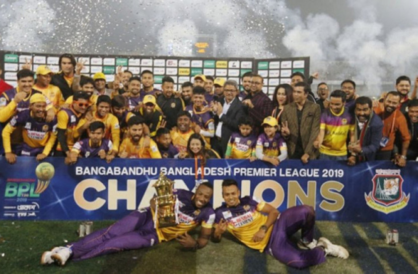 বঙ্গবন্ধু বিপিএলের ট্রফি রাজশাহীর হাতে
