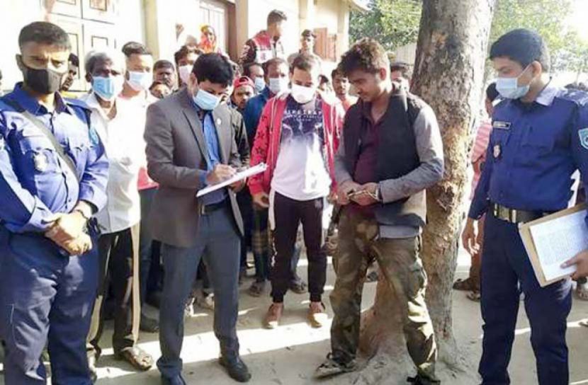 নারীকে উত্যক্ত করায় যুবকের কারাদণ্ড