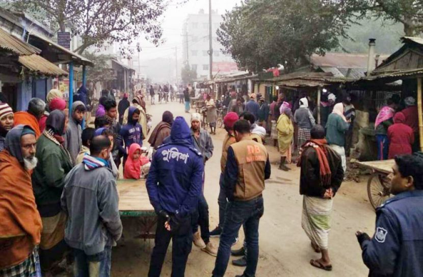 নাটোরে নৈশপ্রহরীকে বেঁধে ১০ দোকানে ডাকাতি