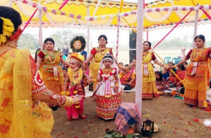 কমলগঞ্জে মনিপুরী সম্প্রদায়ের বেনীরাস উৎসব