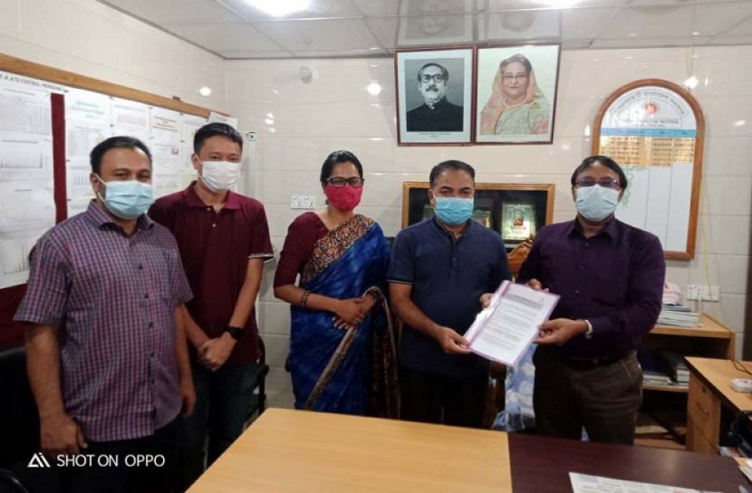সংক্রমণ রোধে হাসপাতালে রেড ক্রিসেন্ট
