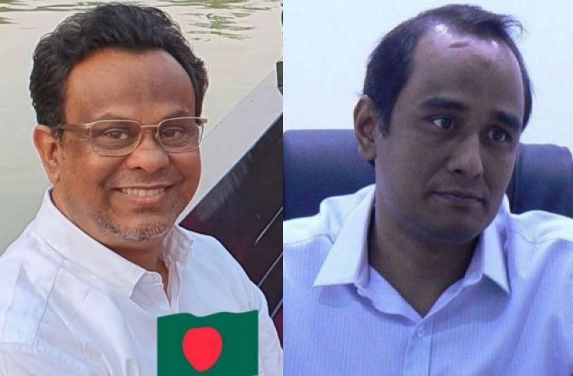 ধামাকার চেয়ারম্যান ডা. এম আলীন এবং ব্যবস্থাপনা পরিচালক এসএমডি জসিমউদ্দিন চিশতী