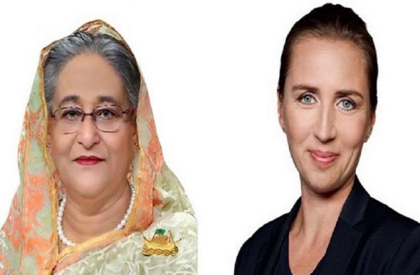 শেখ হাসিনাকে ডেনমার্কের প্রধানমন্ত্রীর টেলিফোন