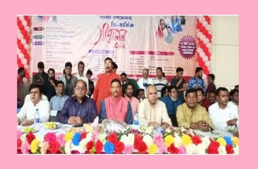 সালথায় স্বেচ্ছাসেবক লীগের সম্মেলন অনুষ্ঠিত 