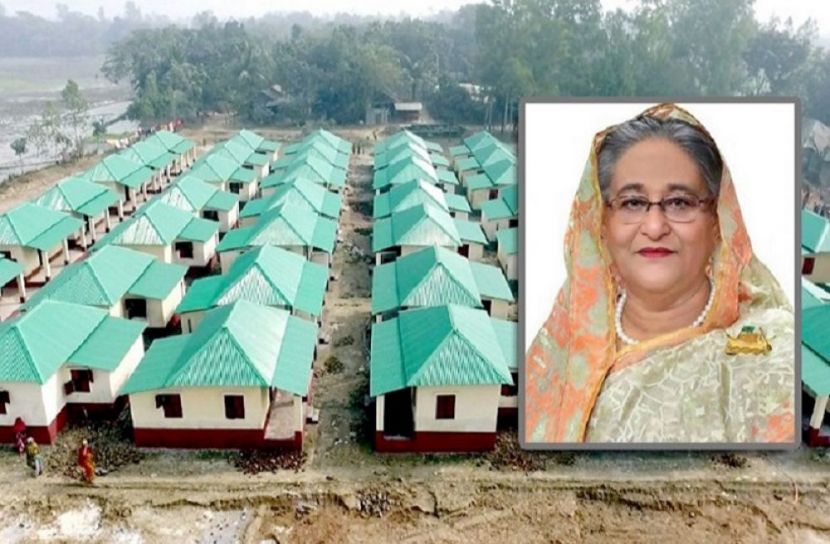 পঞ্চগড়ে ১ হাজার ২১ গৃহহীন পাচ্ছে ঘর