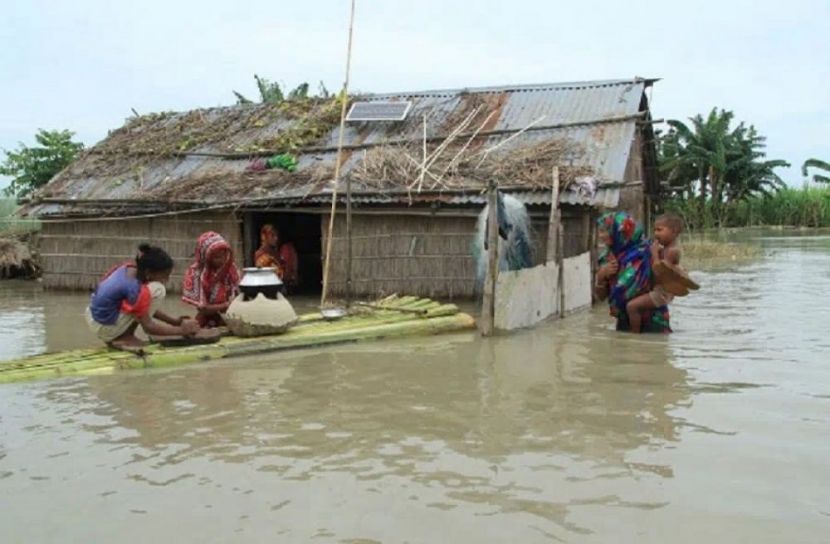 কুড়িগ্রামে আবারও বন্যা