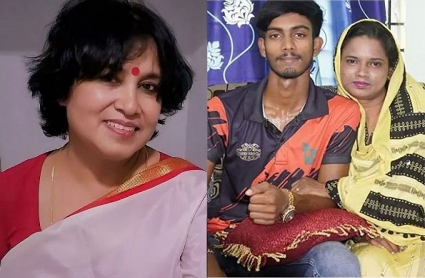 শিক্ষকের মৃত্যু নিয়ে মুখ খুললেন তসলিমা নাসরিন