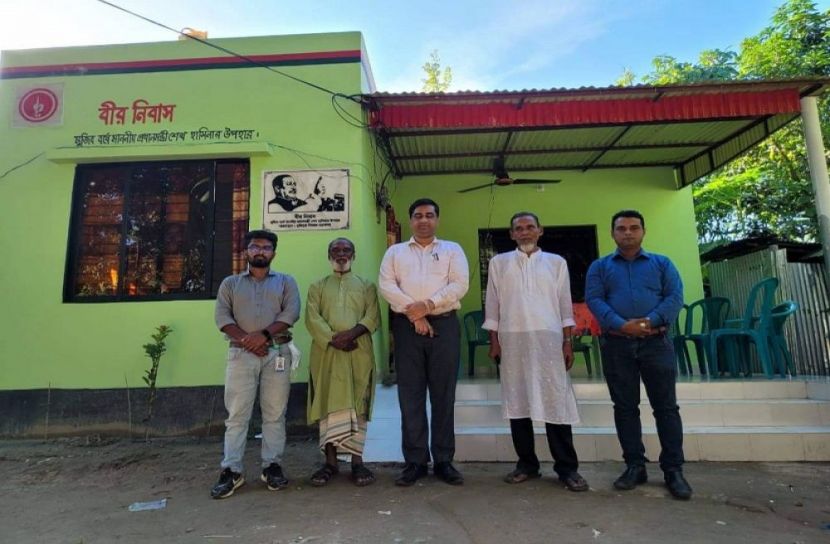 গৌরীপুরে উদ্বোধনের জন্য প্রস্তুত নয়টি বীর নিবাস