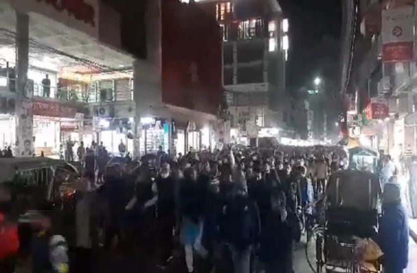 শিমুলকে গ্রেফতারের প্রতিবাদে পাবনায় বিএনপির বিক্ষোভ 