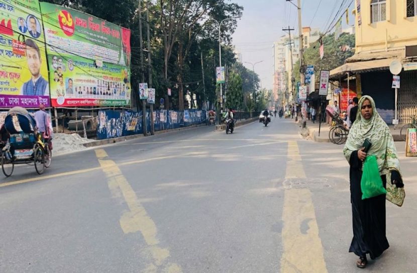 রাজধানীতে বাস উধাও, ভোগান্তি 