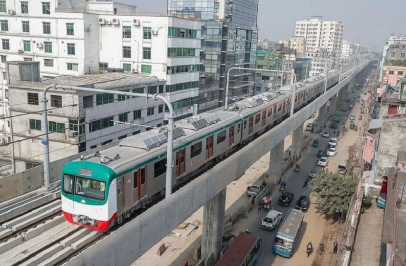 মেট্রোরেলের আয় ৬ কোটি