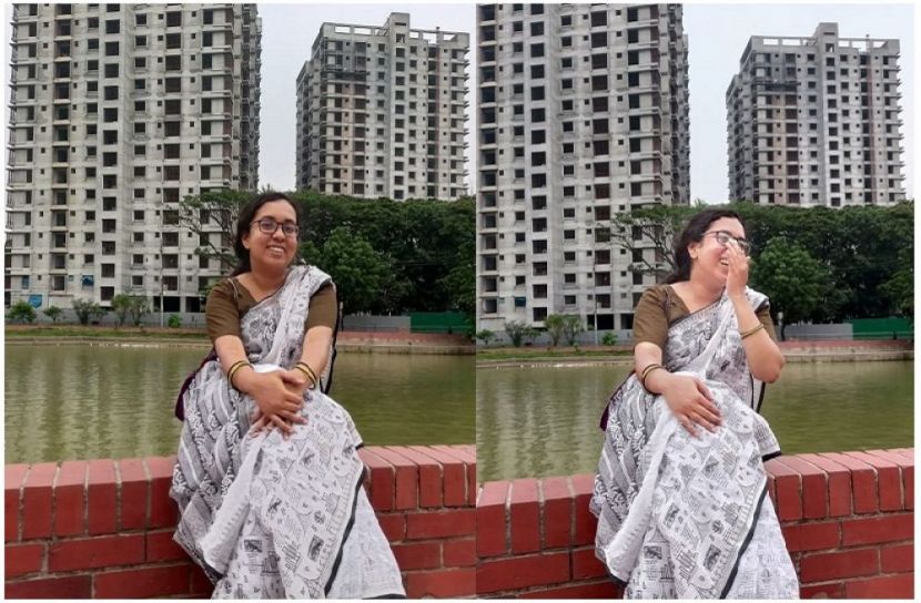 ছবির মডেল ঐশী খান