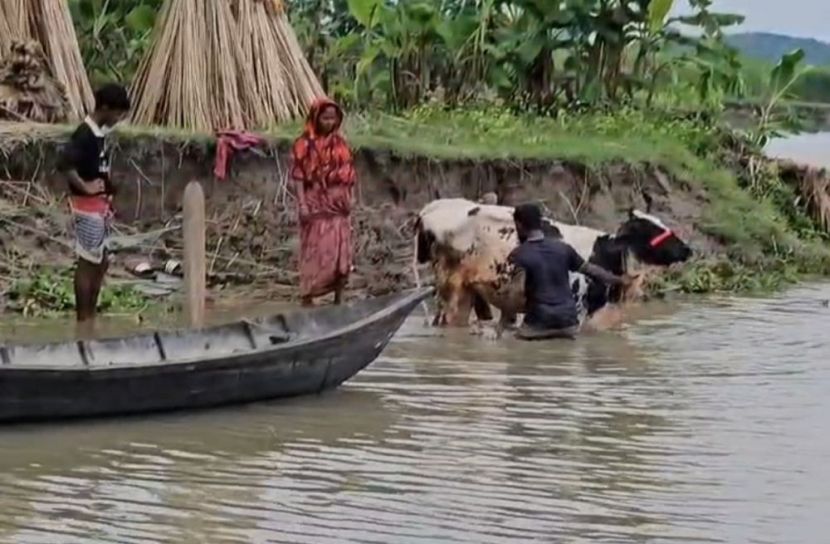 মাদারীপুরের আড়িয়াল খাঁ নদী। ছবি: সংগৃহিত