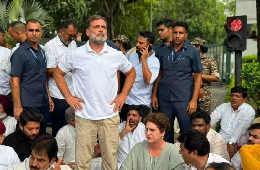 বিরোধী দলের নেতা রাহুল গান্ধী । ছবি : সংগৃহীত