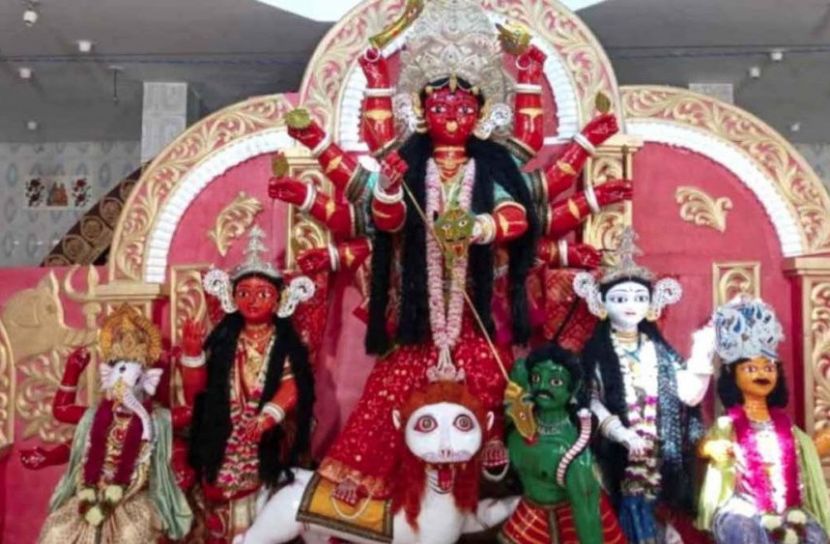 তিনশ' বছরের ঐতিহ্য বহন করছে পাঁচগাও ‘লাল দুর্গা’