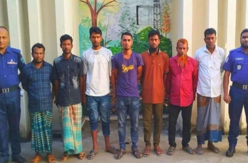 কুলাউড়ায় দুই ডাকাতসহ গ্রেপ্তার ৭