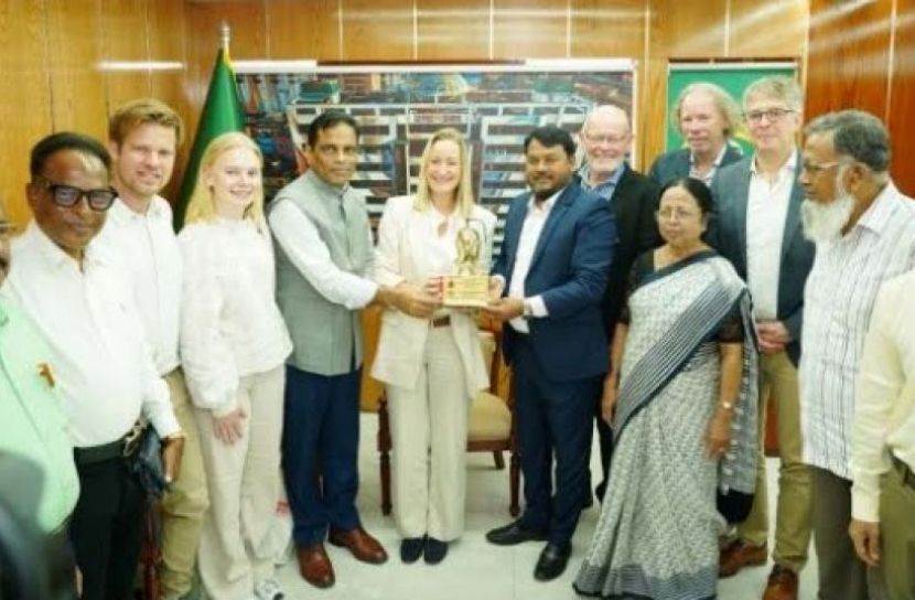 রাসিক প্রশাসকের সঙ্গে নরওয়ের ক্রিস্টিয়ানস্যান্ড সিটির ডেপুটি মেয়রের সাক্ষাৎ